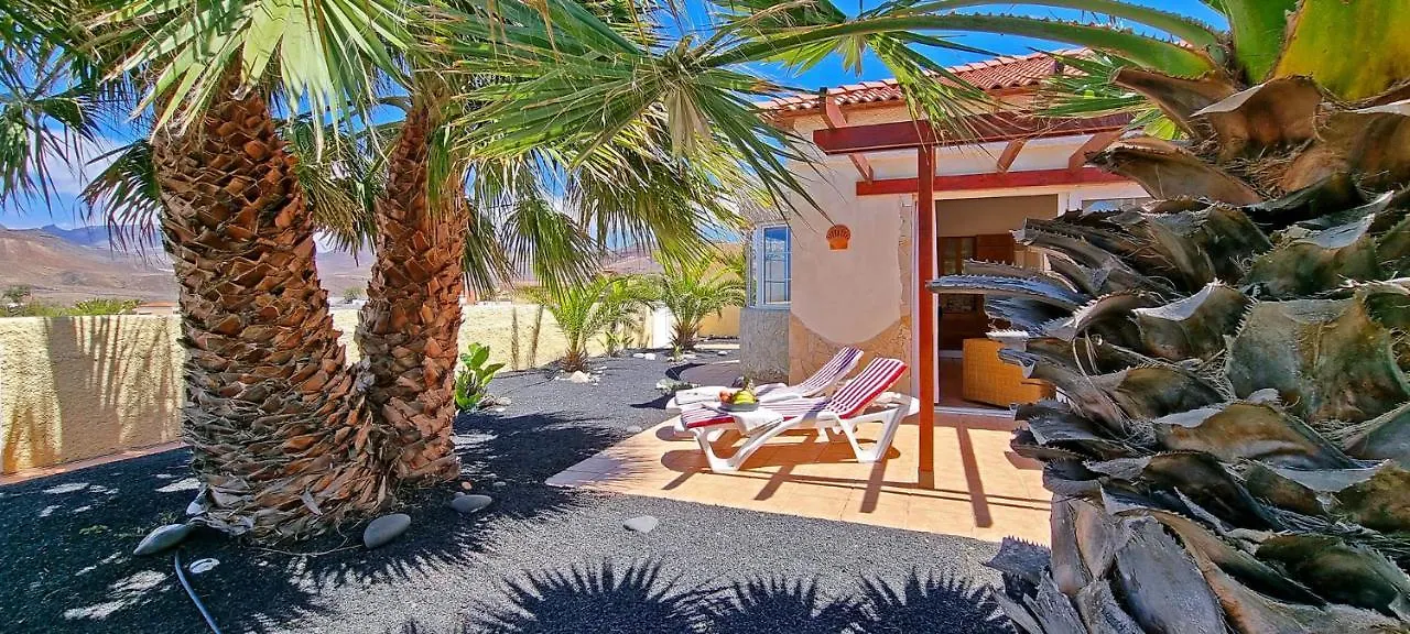 Feriehus Ferienhaus Casa Oasis - La Pared - Garten - Meerblick