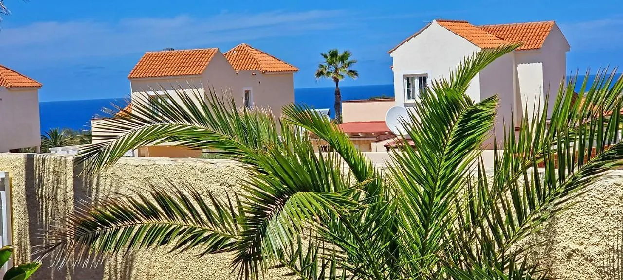 Ferienhaus Casa Oasis - La Pared - Garten - Meerblick