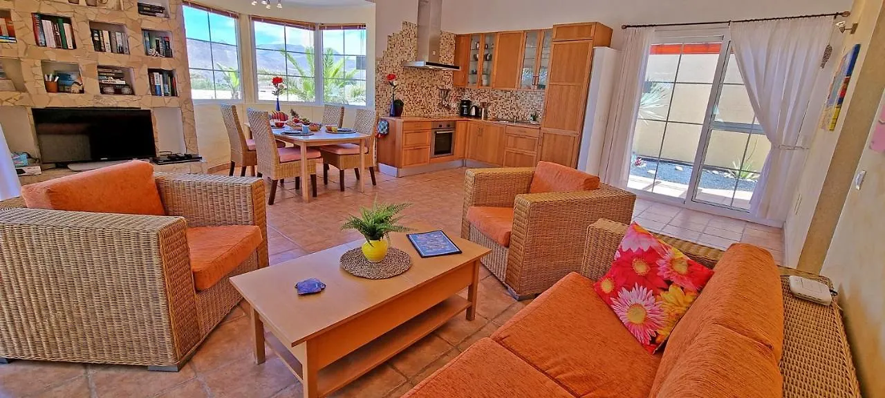 Ferienhaus Casa Oasis - La Pared - Garten - Meerblick Feriehus